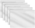 Frosted Clear Plastic Folders with Closed Sides, Doctor Stuff, Letter Size, Clear Front Top Loading Job Jacket, Documents Holder for Office, High School and Medical Files, Pack of 50 by DoctorStuff