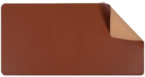 Large Cork and Leather Mouse pad/Desk mat for Office, Computer, and Gaming use; Stain-Resistant and wear-Resistant(H,140 * 70cm) by Unknown
