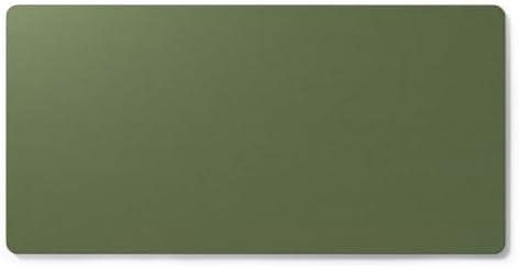 Jotsome Leather Desk Pad Mat, Non-Slip Desk Blotter Pad (Green, 34" X 17") by Jotsome