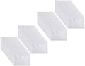 Small Plastic Envelopes File Folder 80 Pack, Clear, 5 x 7 inches by YESSART