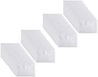 Small Plastic Envelopes File Folder 80 Pack, Clear, 5 x 7 inches by YESSART
