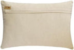 The HomeCentric Gold Pack of 2, 12"x16" (30x40 cm) Lumbar Pillow Cover, Linen Floral & 3D Foil Oblong Pillow, Nature & Floral Pattern Modern Style - Gold Eonian - Image 3