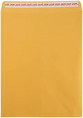 JAM PAPER 12 x 15 1/2 Open End Catalog Recycled Envelopes with Peel and Seal Closure - Brown Kraft - 100/Pack by JAMPaper