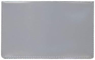 StoreSMART - Metallic Silver Folding Business Card Holders - 250 Pack - Polypropylene Plastic (RPP2915MS-250) - Image 4