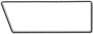 Modern Matte Black Desk Shelf Leg, Monitor Stand Base, Durable Steel with Cork Pad, 10" Depth Minimalist Design Leg for Office Organization (Two Legs) - Image 6