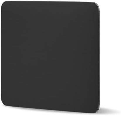 Large Glass Gaming Mouse Pad, 19.3 x 16.5 Inch FPS Tempered Glass by Taodaliy