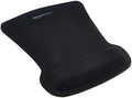 Amazon Basics Ergonomic Mouse Pad with Wrist Support for Pain Relief, Gel-Filled Cushion, Non-Slip Rubber Grip Base, 10.1 x 8.1 Inches, Black, 20-Pack by AmazonBasics