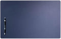 DACASSO Leatherette Conference Table Pad - Luxury Leather Desk Blotter for Writing - Padded Executive Desk Surface Protector - (Navy Blue, 22” x 14”) by Dacasso