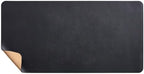 Double-Sided Cork Leather Desk Mat Office Mouse Pad(Black,90x45cm) by Unknown