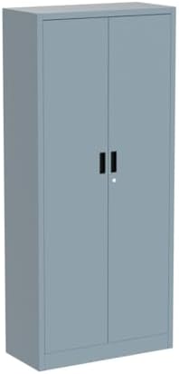 BESFUR Metal Storage Cabinet, 71" H Steel Locking Storage Cabinet with 2 Doors and 4 Shelves for Garage, Office, Classroom - Image 4