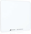 ATTACK SHARK CM05 Glass Gaming Mouse Pad,17.7x15.7 in Large Mouse Mat，Non Slip 9H Hard Mousepads,Nano-Textured Glass Surface with Improved Precision and Speed for FPS Players-Pure White by ATTACKSHARK