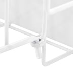 6-Tier Tabletop Book Rack, Heavy-Duty Metal Desktop Bookshelf Organizer, Foldable Magazine & File Holder Stand for Office, Home, Library, No Assembly Required, 44 lbs Capacity - Image 7