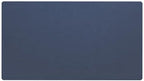 Nekmit Leather Desk Blotter Pad 36 x 20 Inches, Flat, Non-Slip, Waterproof, Blue by Nekmit