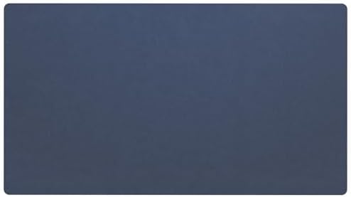 Nekmit Leather Desk Blotter Pad 36 x 20 Inches, Flat, Non-Slip, Waterproof, Blue by Nekmit