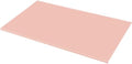 AKOZLIN 35.4"x 18.9" Soft PU Leather Surface Office Desk Mouse Mat Anti-Push Pad with Full Grip Fixation Lip Table Blotter Edge-Locked Protector Pink by AKOZLIN