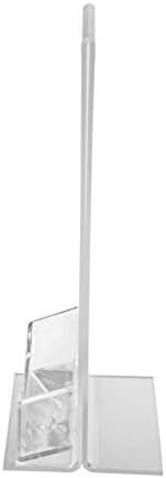 12 Pack Acrylic Sign Holder for 5" x 7" Literature and 3.5" x 2" Business Cards Double Sided Bottom Load Display for Counters in Retail Stores Reception Areas and Restaurants by Marketing Holders - Image 2
