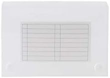 filexec Products, Universial Case, 3"x5", 5-Tabs Removable, Clear, Pack of 72 (50606-20233) by FilexecProducts
