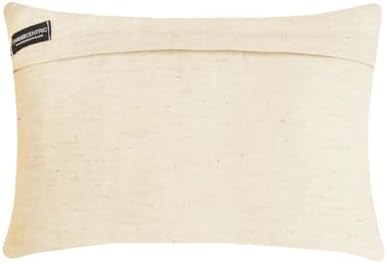 The HomeCentric Decorative Oblong Pillow Cover Gold, 12"x24" (30x60 cm) Jacquard Foil, Bead, Sequins, H& Embroidery Cushion Covers for Sofa, Couch, Bed & Patio, Abstract Modern - Astral Antique Gold - Image 3