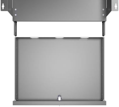 17-inch-wide Lockable Under-Desk Pull-Out Drawer - Image 6