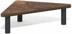 Triangle Corner Monitor Riser, Laptop Stand for Desk, Desk Organizers and Accessories, Office Desk Accessories, Monitor Stand Riser, Amber Pine - Image 4