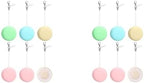 12PCS Macaron Phone Screen Cleaner Screen and Eyeglass Cleaning Brush Mobile Phone Screen Cleaning Macaron Shape Screen Cleaner with Lanyard by Healeved