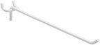 Pack of 200 Heavy Duty Pegboard Hooks – 6 Inches Metal Peg Board Shelving Hook – White Pegboard Display Hooks for Garage Storage & Retail Store Fixtures - Image 2