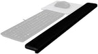 3M Gel Wrist Rest for Standing Desks, Wraps Around Edge of Desk for Comfort, Non-Slip Back Stays in Place (WR200B) by Unknown