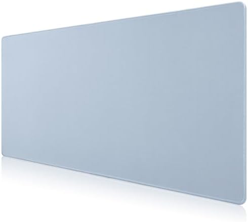 Mouse Pad Gray, Mouse and Keyboard Combo Pad XXXXL 39.4” x 19.7” by DOBAOJIA