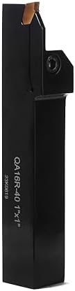 1"x1" Indexable Lathe Grooving Parting Holder QA16R-40 with 1 Piece Carbide Insert GTN-4 Heavy Duty Right-Hand Lathe Cut Off Tool Carbide Inserts(QA16R-40 with 1 Piece Insert) - Image 2
