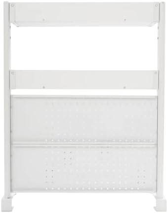 Desk Organizer Shelf with Pegboard, Multipurpose Clamp On Countertop Hutch Bookshelf, Desktop Bookshelf Storage Shelves for Home Office Dorm - Image 6
