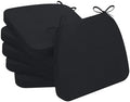 AAAAAcessories Chair Cushions for Dining Chairs, 17 x 16 x 2 in, Set of 6 by AAAAAcessories