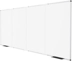 VIZ-PRO Large Magnetic Dry Erase Whiteboard, 120 x 48 Inches, Foldable by VIZ-PRO