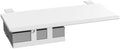 ETHU Desk Extender Tray with Storage Drawer, 25.6x11.4, White by ETHU