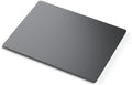 Glass Gaming Mousepad, 15.7x17.7In Tempered Glass Hard Mouse Pad, Large Mousepad for Esports, Smooth Low-Friction Glide, Speed Surface for Esports Games and Office Use, Black by NimbusCrestHome