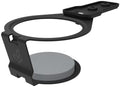 DEZCTOP Desk Cup Holder Under Table Rotation Anti-Spill Swivel Drink Holder Table Edge Cup Holder with Absorbent Cup Pad Water Bottle Stand for PC Gaming Office Desk Fit Most Beverage Cup Sizes, Black by Dezctop