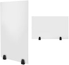 Office Desk Divider, Acrylic Room Privacy Panel Frosted Privacy Divider on Desk Partition, 30" x 18" by LEYSRIS