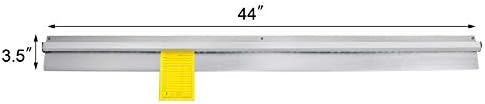 New Star Foodservice 23954 Anodized Aluminum Slide Check Rack, 44-Inch, Silver - Image 2