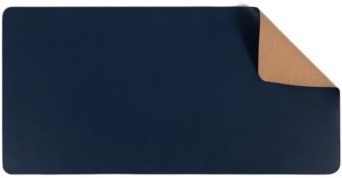 Large Cork and Leather Mouse pad/Desk mat for Office, Computer, and Gaming use; Stain-Resistant and wear-Resistant(F,90 * 45cm) by Unknown