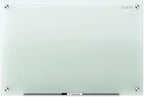 Quartet Glass Whiteboard, Non-Magnetic Dry Erase White Board, 4' x 3', Infinity, Frosted White (G4836F) by Quartet