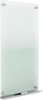 Quartet Whiteboard, Glass Dry Erase Board, Non-Magnetic, 36"W x 24"H, Infinity Frameless Mounting, Includes Dry Erase Marker, Frosted White (G3624F) - Image 4