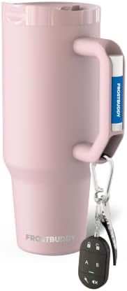 Frost Buddy Thicc Buddy 40 oz Tumbler with Handle (Mia Pink) by FrostBuddy