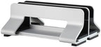 Vertical Laptop Stand Tool-Free Adjustable Laptop Stand Holder Vertical Width from 0.35"-1.6" Support Almost All Laptop(Silver- 1 Slot) by Unknown