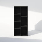 Furinno Reed Closet Organizers and Storage, 7-Cube Closet Organizer, Open Shelf Closet Storage, for Wardrobe, Bedroom, Living Room, Blackwood - Image 5