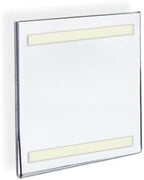 Azar Displays 122027 Self Adhesive Clear Acrylic Wall Sign Holder Frame 5" W x 7" H Portrait/Vertical, 10-Pack by AzarDisplays