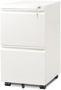 DEVAISE 2 Drawer File Cabinet with Lock for Home Office, Fully Assembled by DEVAISE