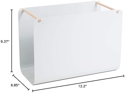 U Brands Metal Hanging File Organizer, Letter Size, Desktop Accessory, Arc Collection, Grey - Image 4