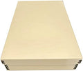 Golden State Art, Archival Drop Front Storage Box, Tan-11.75x17.75x3.75 In by GoldenStateArt