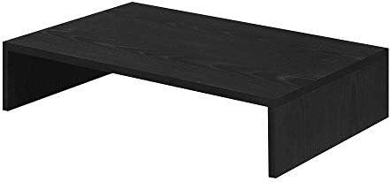 Convenience Concepts 121041CH Designs2Go Small TV/Monitor Riser for TVs up to 26" Small TV/Monitor Riser Small, Black by ConvenienceConcepts