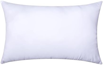 MIULEE 12x18 Inch Throw Pillow Insert for Couch Sofa Bed by MIULEE