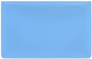 StoreSMART - Powder Blue Folding Business Card Holders - 500 Pack - Polypropylene Plastic (RPP2915PB-500) - Image 4
